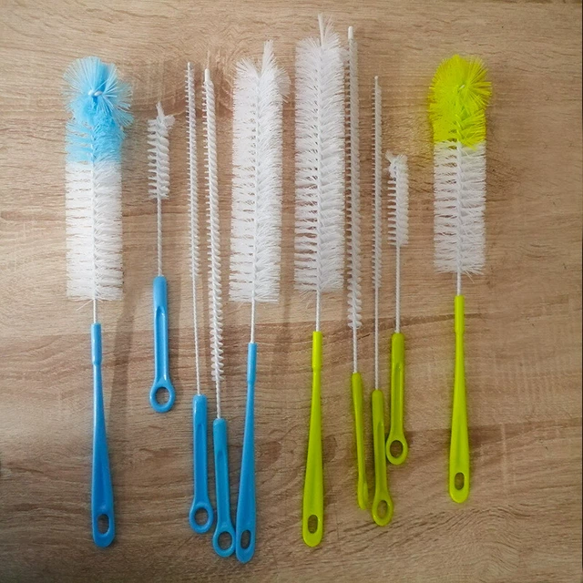 5PCS cup brush milk bottle brush wine bottle brush straw cleaning tools