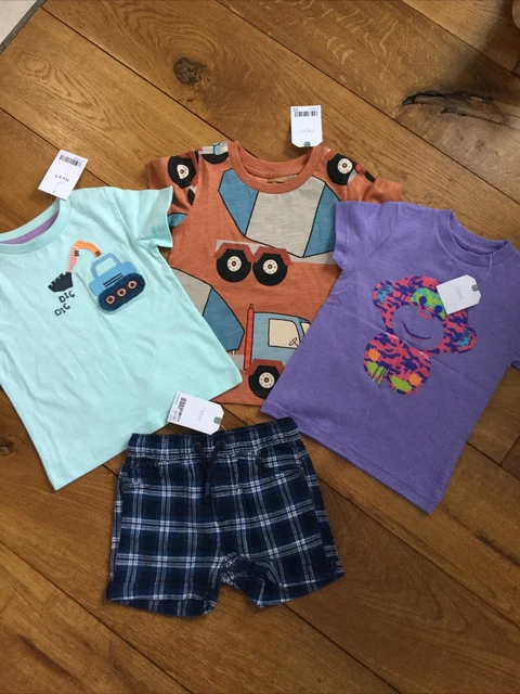 Next Boys Clothes Tops Shorts Brand New With Tags 9-12 Months