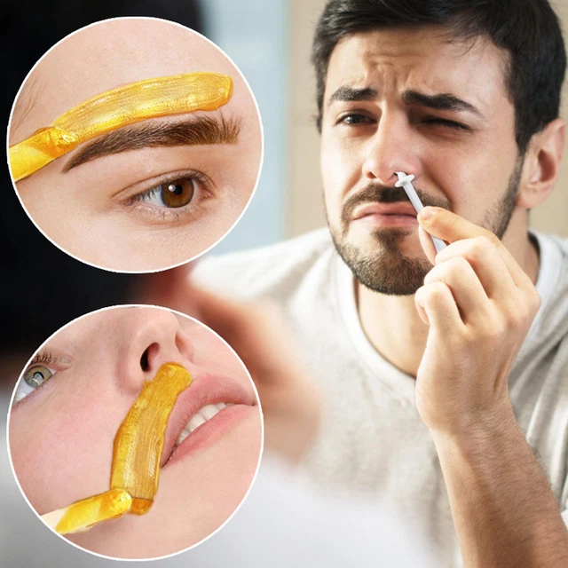Nose Hair Removal Set Microwave Wax Eyebrow 100g Scented Wax Bean L9J2