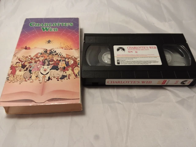 PARAMOUNT 1973 CHARLOTTE'S Web McDonalds Paramount VHS Movie Tape ...