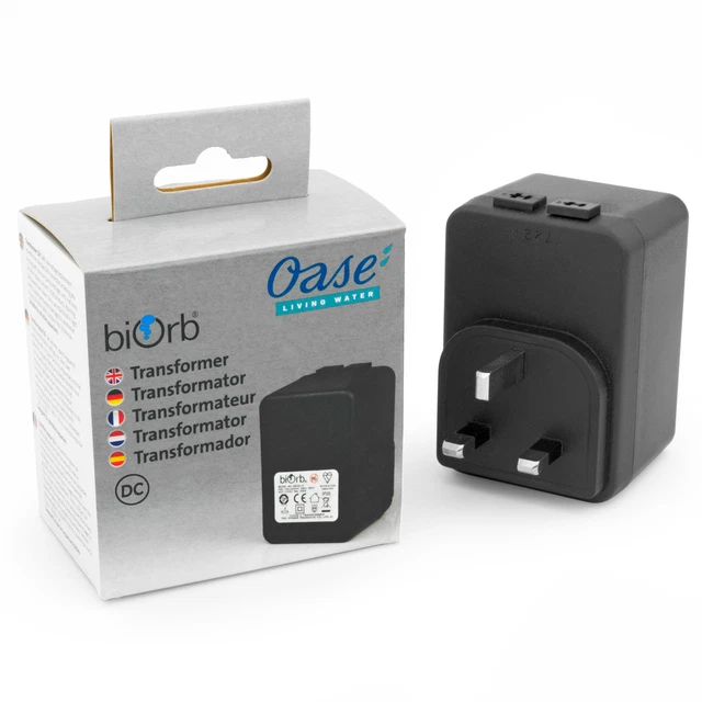 Oase Biorb Replacement Ac Transformer Aquarium Fish Tank Led Pump 12V Power Plug