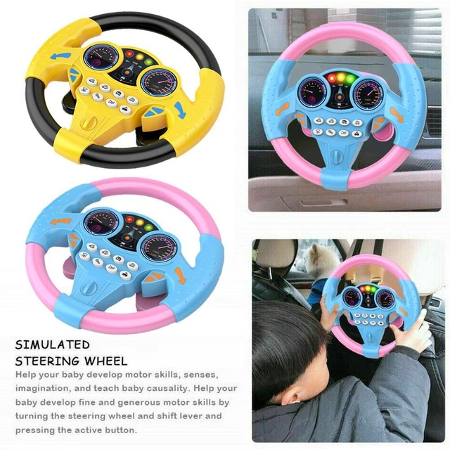 Toy steering wheel sales with gear stick