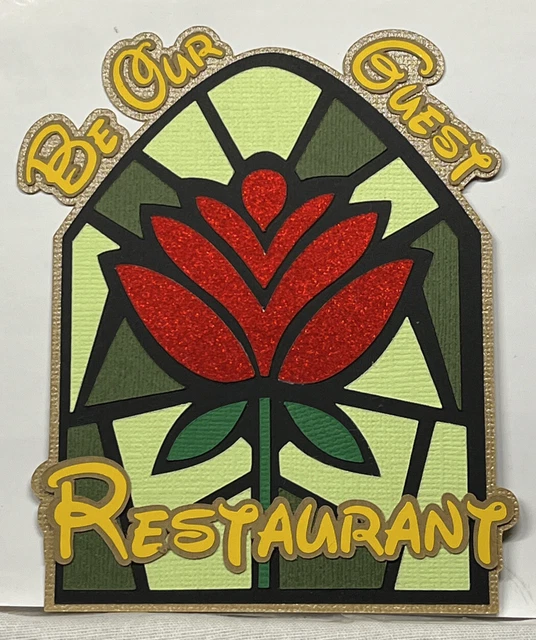 Be Our Guest Restaurant Título Disney World Fantasyland