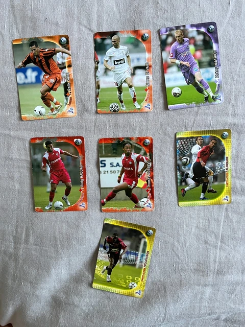 Carte Sticker Mickaël Landreau Nantes #154 - DS Collection Foot 2000 - Parfait état Non Collé