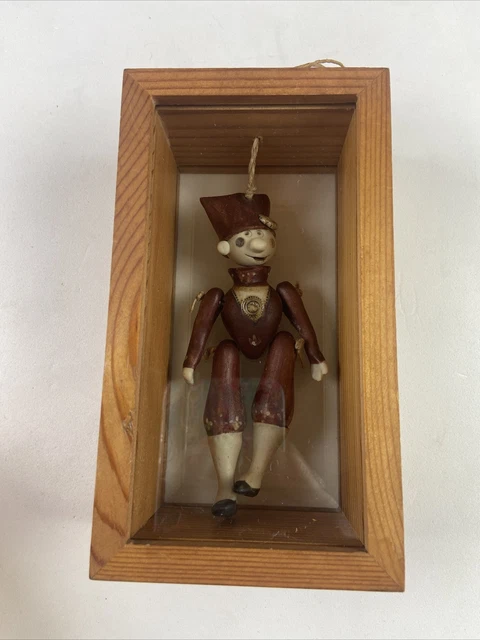 Frederico Fabbrini I Pupi Ceramic Jester Puppet Marionette Hand Made/Painted Ita