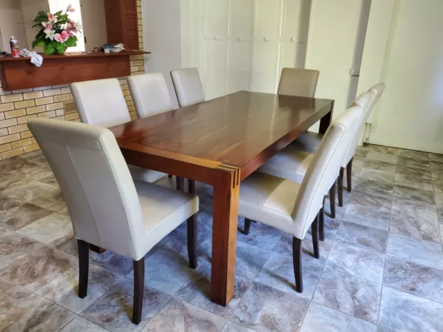 Nick Scali 9 Piece Dining Suite