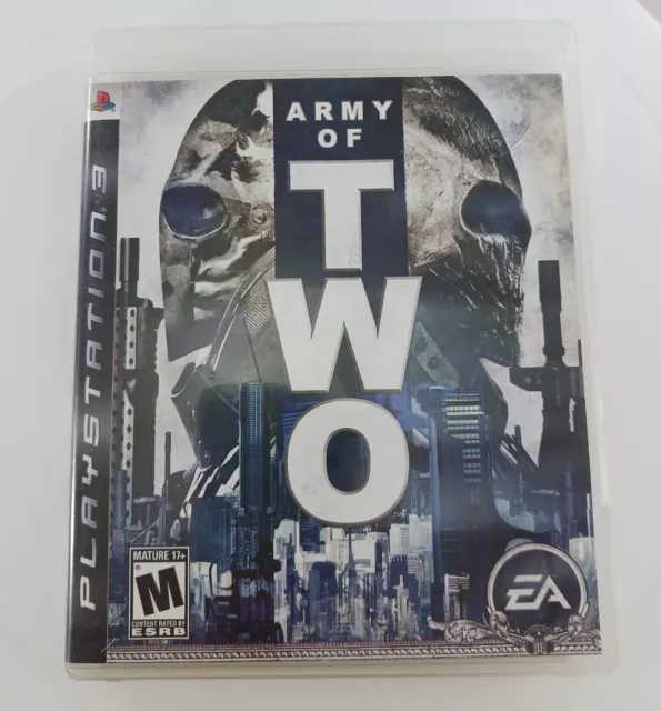 Army of Two (Sony PlayStation 3, 2008) CIB PS3 Tested And Good Condition