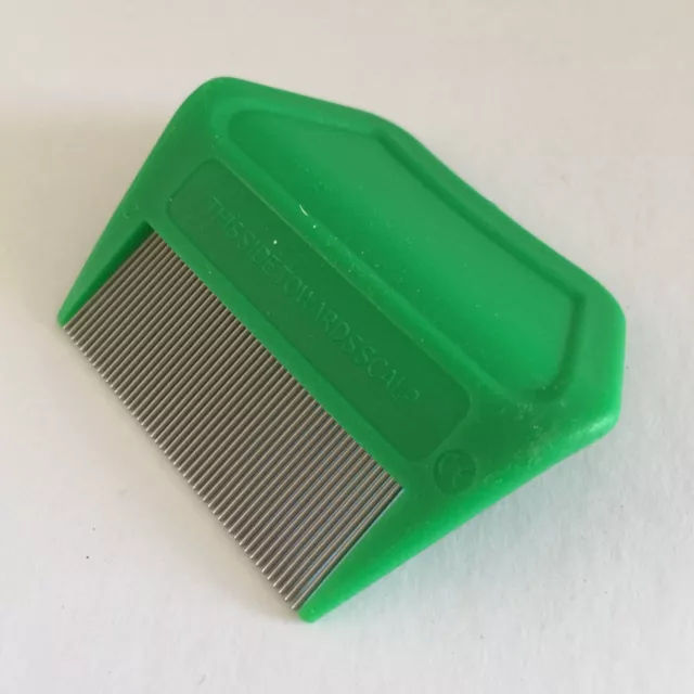 Round Metal Nit Headlice Hair Comb To Remove Head Lice & Eggs Effectively #3