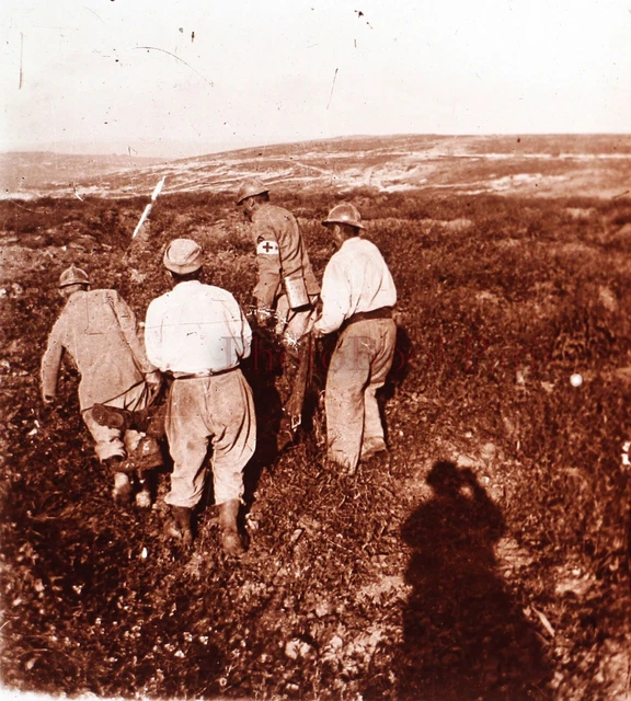Photo Ancienne Plaque De Verre - Maurupt 14-18 - Positif N&B 8,5x10 Cm