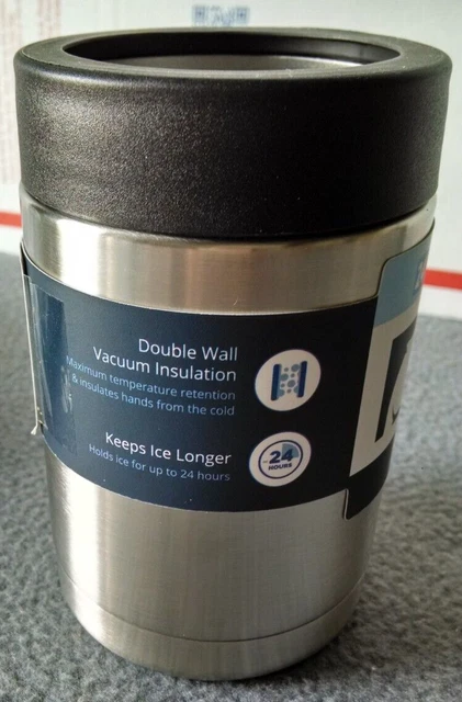 New RTIC Can Cooler 12oz Koozie Vacuum Insulated - Stainless Steel - FAST SHIP 3