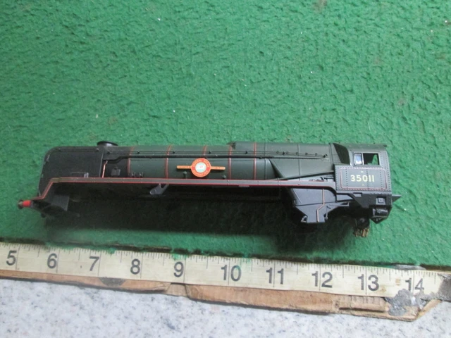 HORNBY MERCHANT NAVY Class Locomotive Body Shell (Oo Gauge) Lot B86 £18 ...