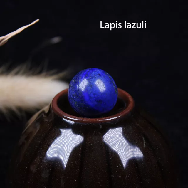 20MM Natural Crystal Sphere Round Ball Gemstone Healing Globe Chakra Palm Stone