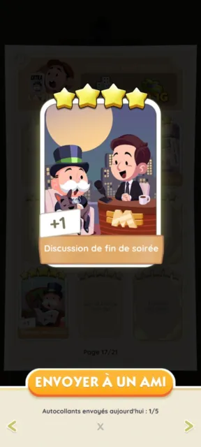 Monopoly Go 4 Star  Discussion De Fin De Soirée