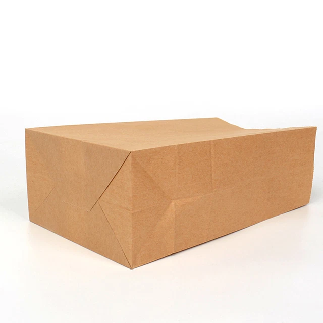 100 PCS Bread Paper Bags Bakery Carry Bag Candy Gift Bags Biscuit Bag 10