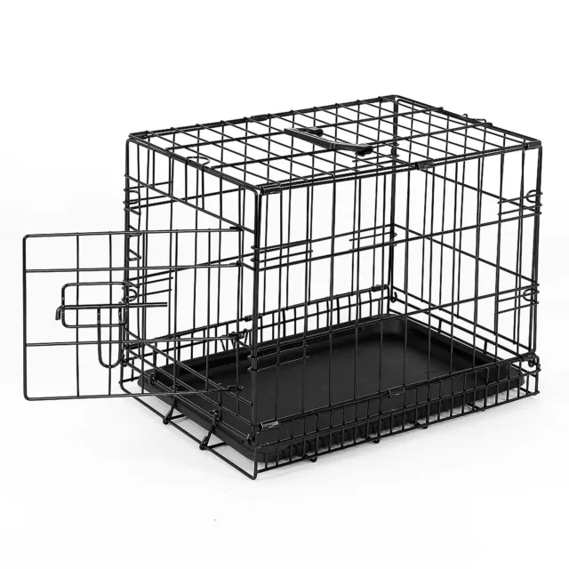 lionto Cage pour chien pliable et transportable S-XXXL