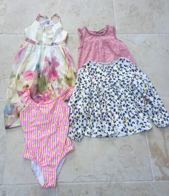Girls Summer / Holiday Bundle Mintie, NEXT, Tu & Matalan - Age 8 years. 4 items