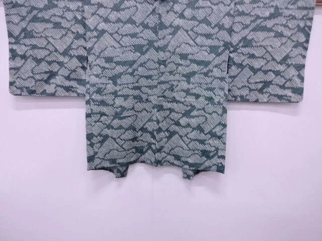 3344999: Japanese Kimono Vintage Haori / All Shibori / Abstract Pattern