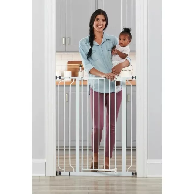 NEW Easy StepExtra Tall Walk Thru Baby Safety Gate, 36 in Tall, FREE Shipping