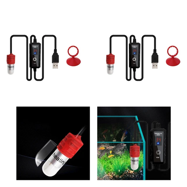 Submersible Thermostat Heat Rod Temperature Controller 15-34 Degrees 9°F-59°F