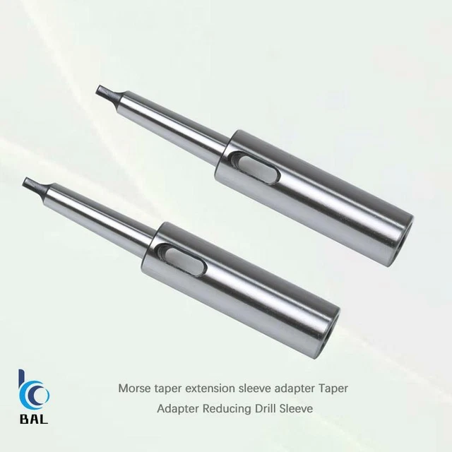 All Industrial 2MT Shank To 1/2 Inch-20 Threaded Drill Chuck Arbor Hardened Morse Taper MT2 Adapter, Other