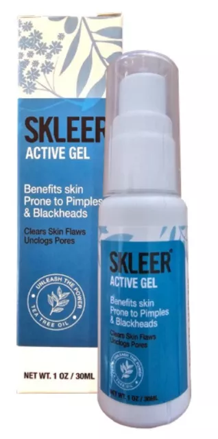 Skleer  Blackhead Dissolving Pimpl Gel - Spot Treatment For Face- Unclog Pores