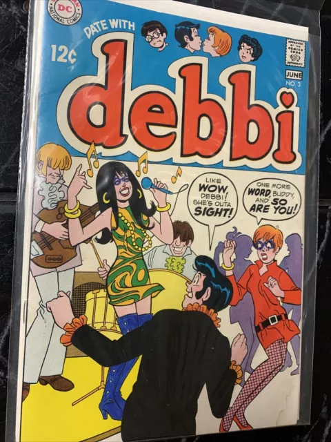 Date with Debbi #3 1969 spanking panel