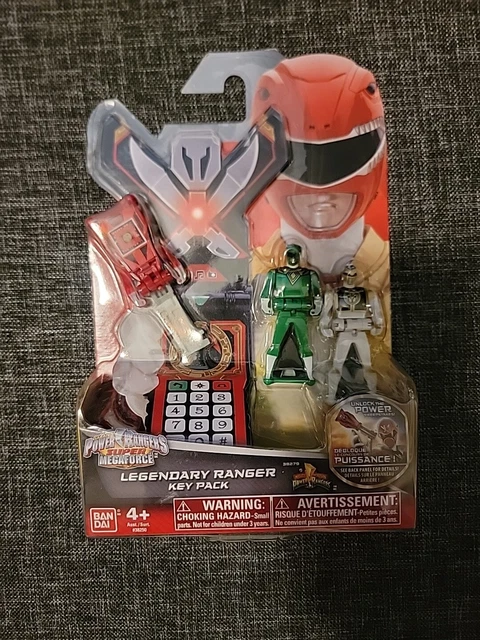 Bizak DZNR Peluche Coleccionable de Power Rangers Verde & Blanco con 18 cm de Altura 64229311