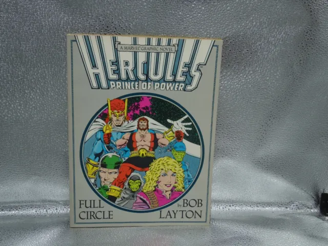 Hercules Prince Of Power Full Circle Bob Layton Marvel 1988 Graphic Novel