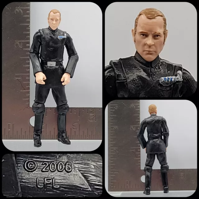 Star Wars K-Mart Death Star 3.75" Scanning Crew Imperial Officer EXCLUSIVE 2006