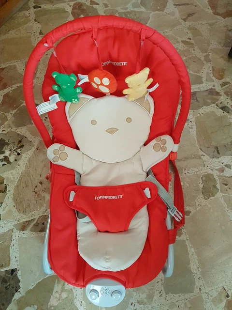 SDRAIETTA NEONATO Varie Posizioni, Dondolo, Ottime Condizioni