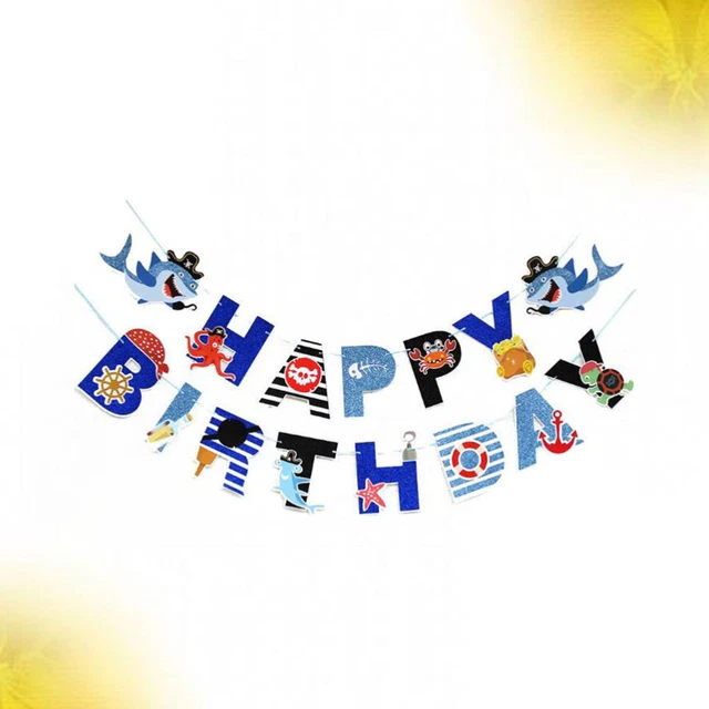 BANNIÈRES DE JOYEUX Anniversaire Guirlande Suspendue Fête D'anniversaire EUR 5,65 - FR