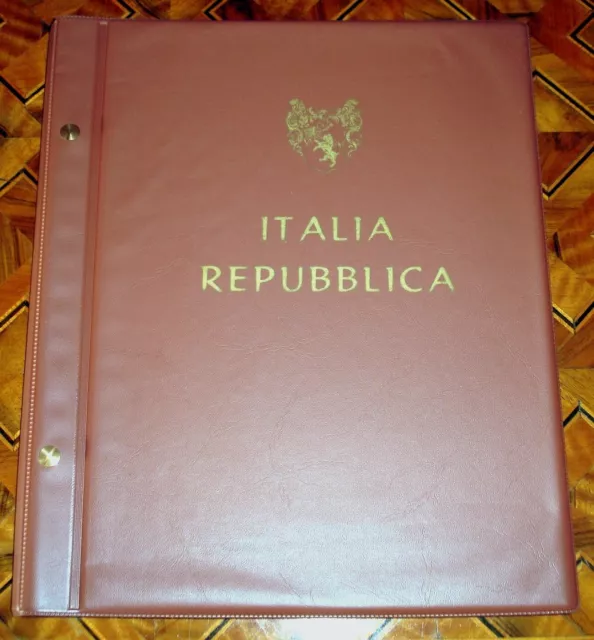 Italia Album Francobolli Repubblica Nuovo S.t. 1945-1972 + Posta Aerea Ed Expr.