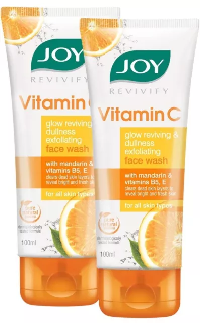 Joy Revivify Nettoyant pour le visage à la vitamine C | Raviveur d'éclat et...