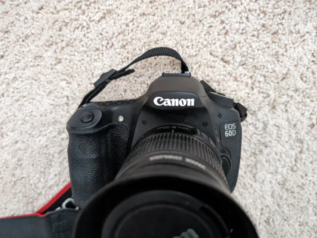 Canon EOS 60D 18.0 MP Digital SLR Camera - Black (Body Only)
