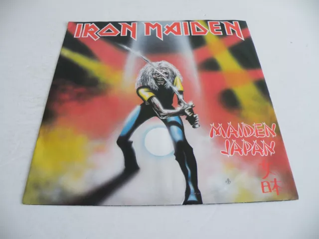 Iron Maiden 'Maiden Japan' 12" Ep Uk Emi 1981 Picture Sleeve