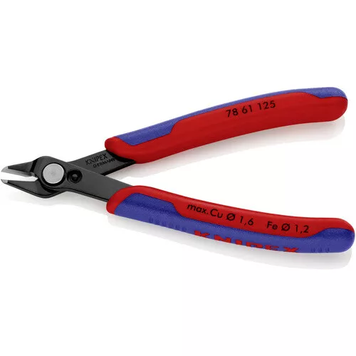 Knipex Elektronik Seitenschneider Super Knips® | 125 mm Zange Mikroschere klein