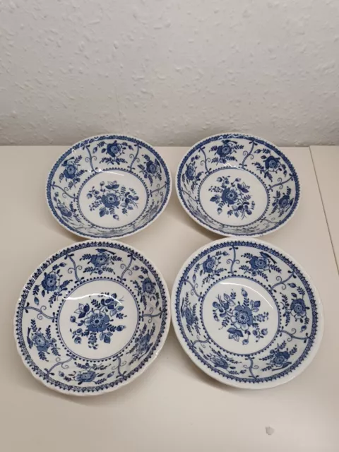 Johnson Brothers 'Indies' Cereal / Soup Bowls 6" Set Of 4 *