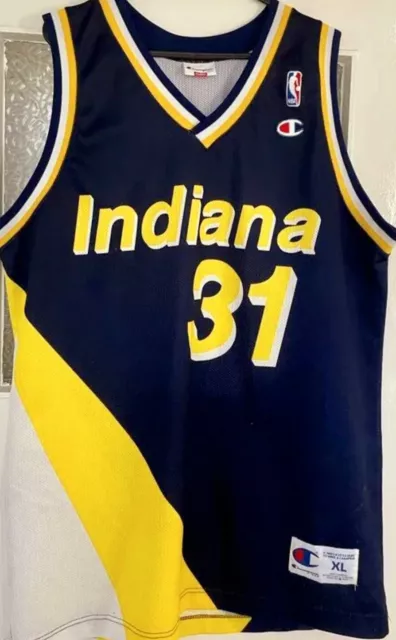 REGGIE MILLER #31 Indiana Pacers Basketball Jersey Stitched £18.68 -  PicClick UK