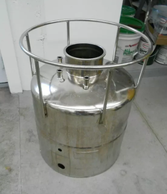 Alloy Products Corp 316L Stainless Steel 35 Liter Pressure Vessel