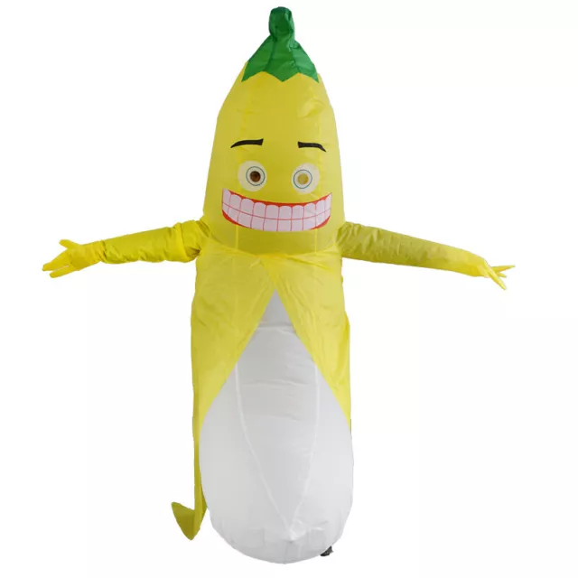 Costume Banana Gonfiabile Unisex Abito Fantastico Halloween Cosplay Abito Festa