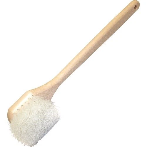 Genuine Joe 20" Nylon Utility Brush with Eyelet, White, 12 Brushes (GJO98216CT)
