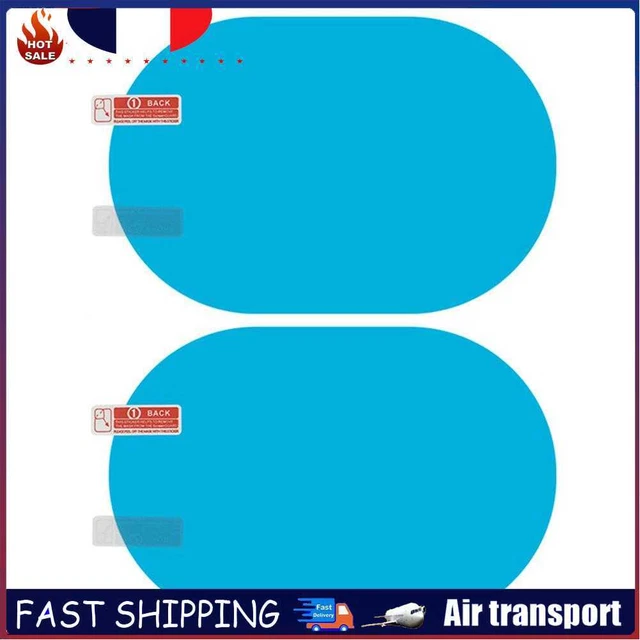 4x Car Door Rearview Mirror Anti Fog Rainproof Protective Film (100x150mm)