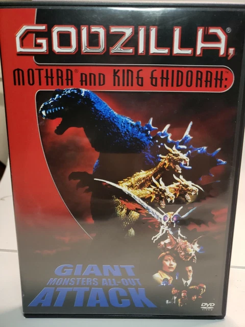 GODZILLA, MOTHRA AND King Ghidorah: Giant Monsters All-Out Attack DVD ...