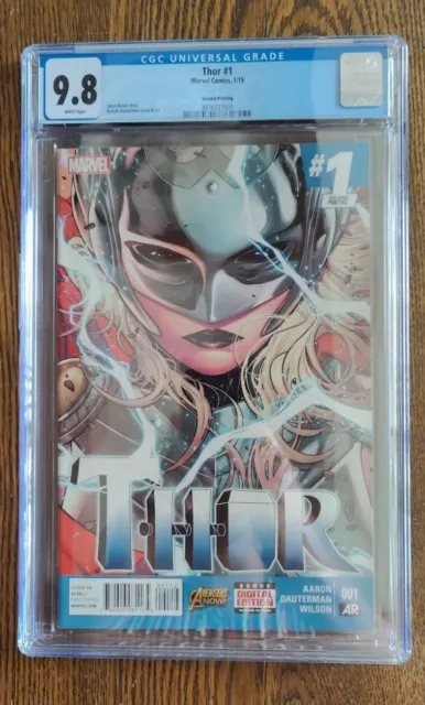 Thor Jane Foster Lot 1 2nd Print CGC 9.8, 2 1st & 3rd Print, 4, 8, War Of The...