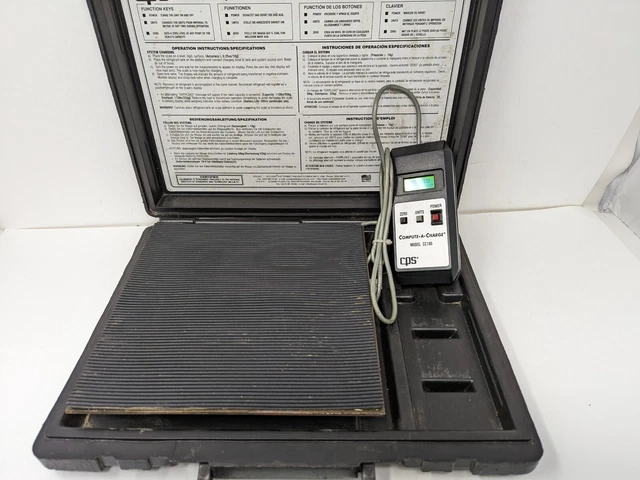 CPS Compute - A - Charge CC 100 Refrigerant Scale HVAC