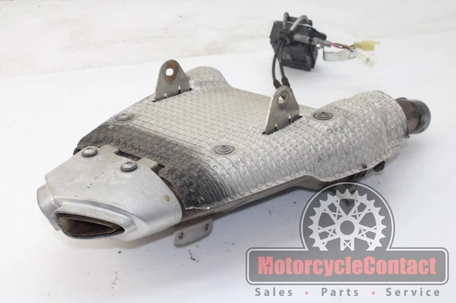 07-08 Ninja Zx6R Exhaust Can Muffler Slip On Pipe Oem Heat Shield