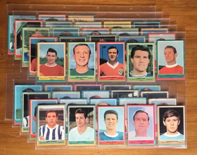 43 x 1964 A&BC Football Quiz | Series 1 | Football Cards | Part Complete Set