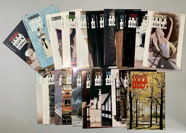 CEREBUS Jaka's Story #114-138 (lot of 25) Dave Sim Gerhard - originals 1988-90