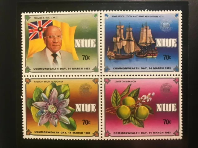 Niue 1983 Satz Commonwealth Day postfrisch