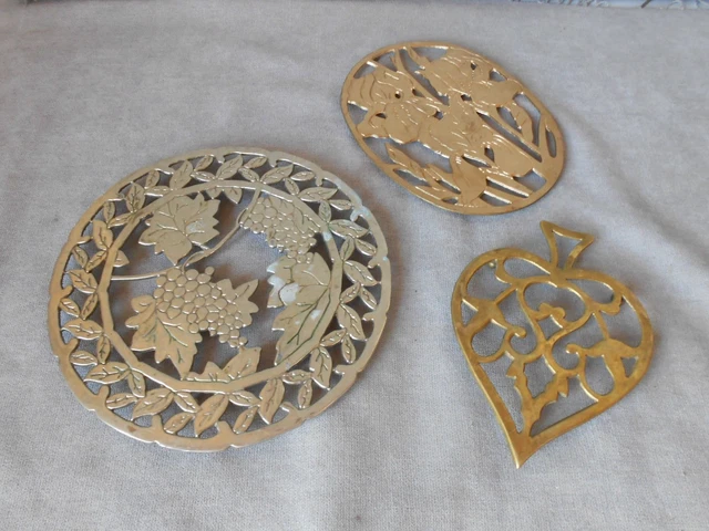 Dessous de plat au palmier Vallauris - L'atelier Belle Lurette